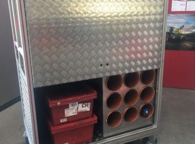 Fabrication complète module pompiers
